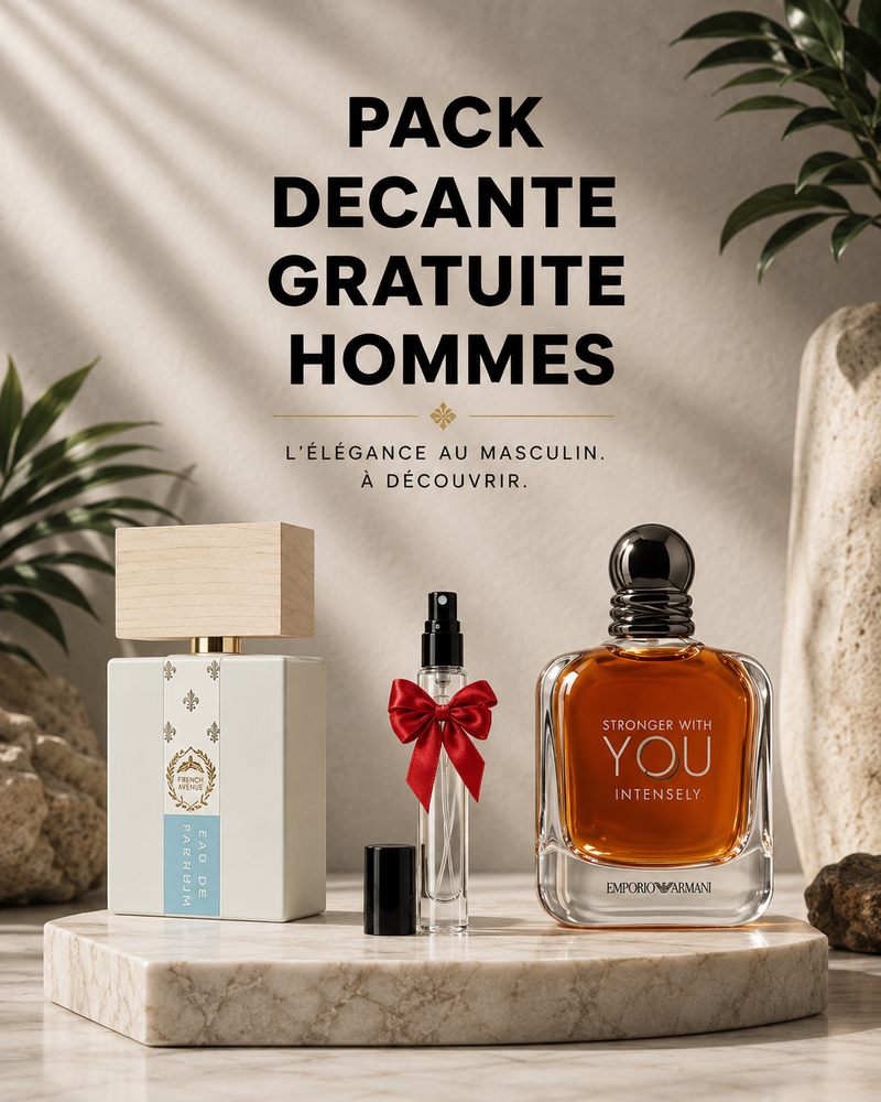 PACK DECANTE GRATUITE HOMMES