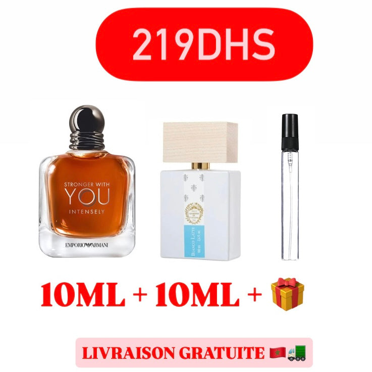 10ml swy Intensly +10ml Biancolatte +10ml gratuit